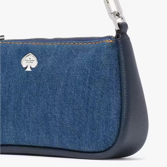 NWT Kate spade Kayla Denim Convertible Wristlet